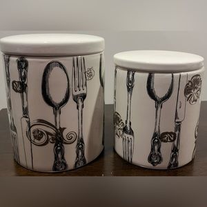 Sugar and coffee container STOKES good condition!!!